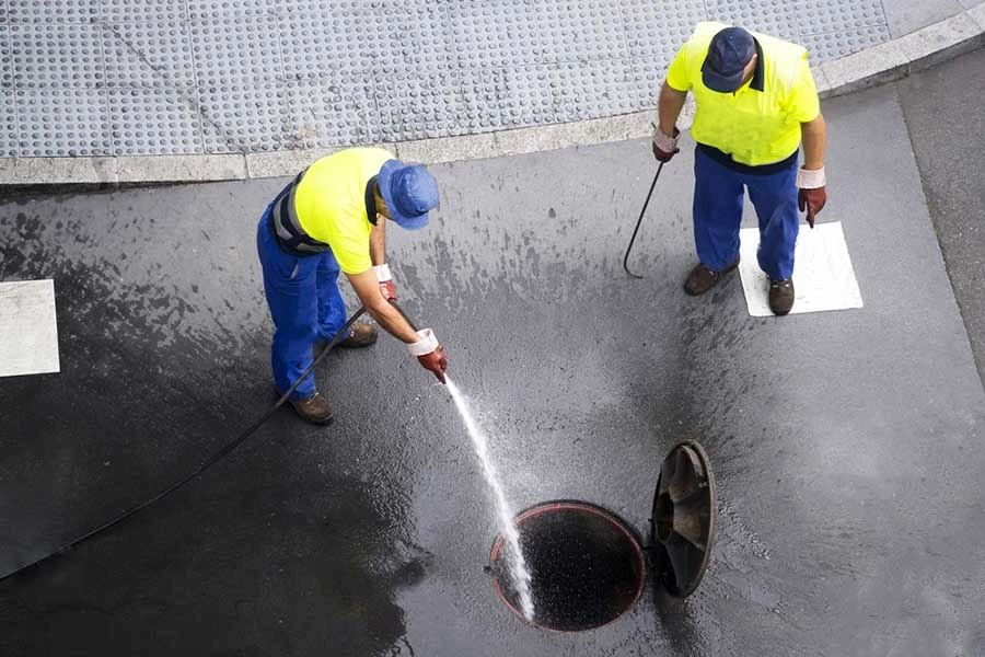 Débouchage canalisation haute pression