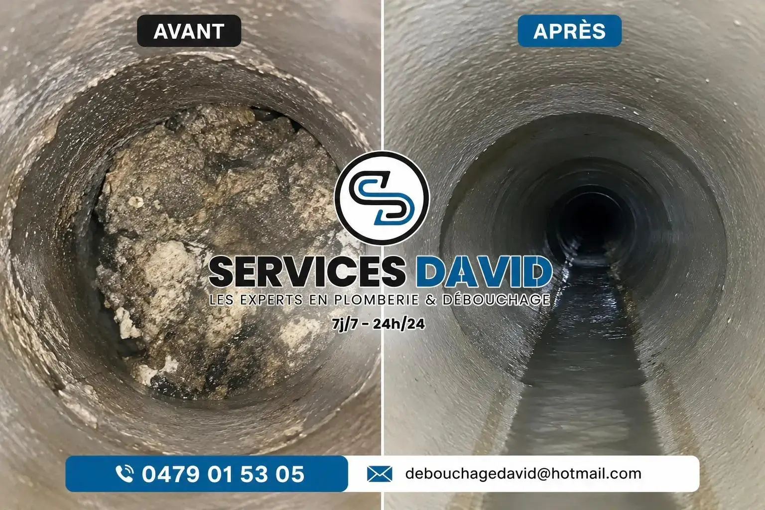 Inspection par caméra à Bruxelles