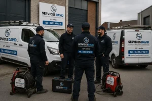 Service professionnel de débouchage des canalisations en Belgique.