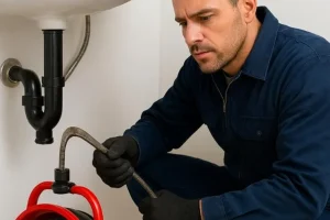 Service professionnel de débouchage des canalisations en Belgique.